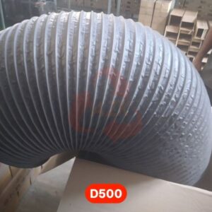 ống gió mềm vải fiber d500