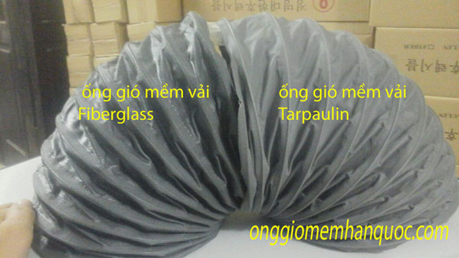 Tổng kho ống gió mềm vải Hàn Quốc chất lượng giá rẻ