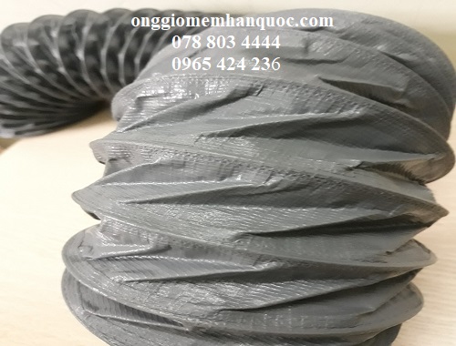 nhà cung cấp các loại ống gió mềm vải tarpaulin deahan flexible hàn quốc 1
