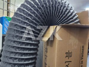 ống gió vải Fiber và ống gió vải Tarpaulin