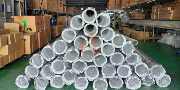 ống gió mềm bảo ôn